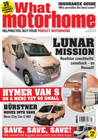 What Motorhome magazine issue April 2017