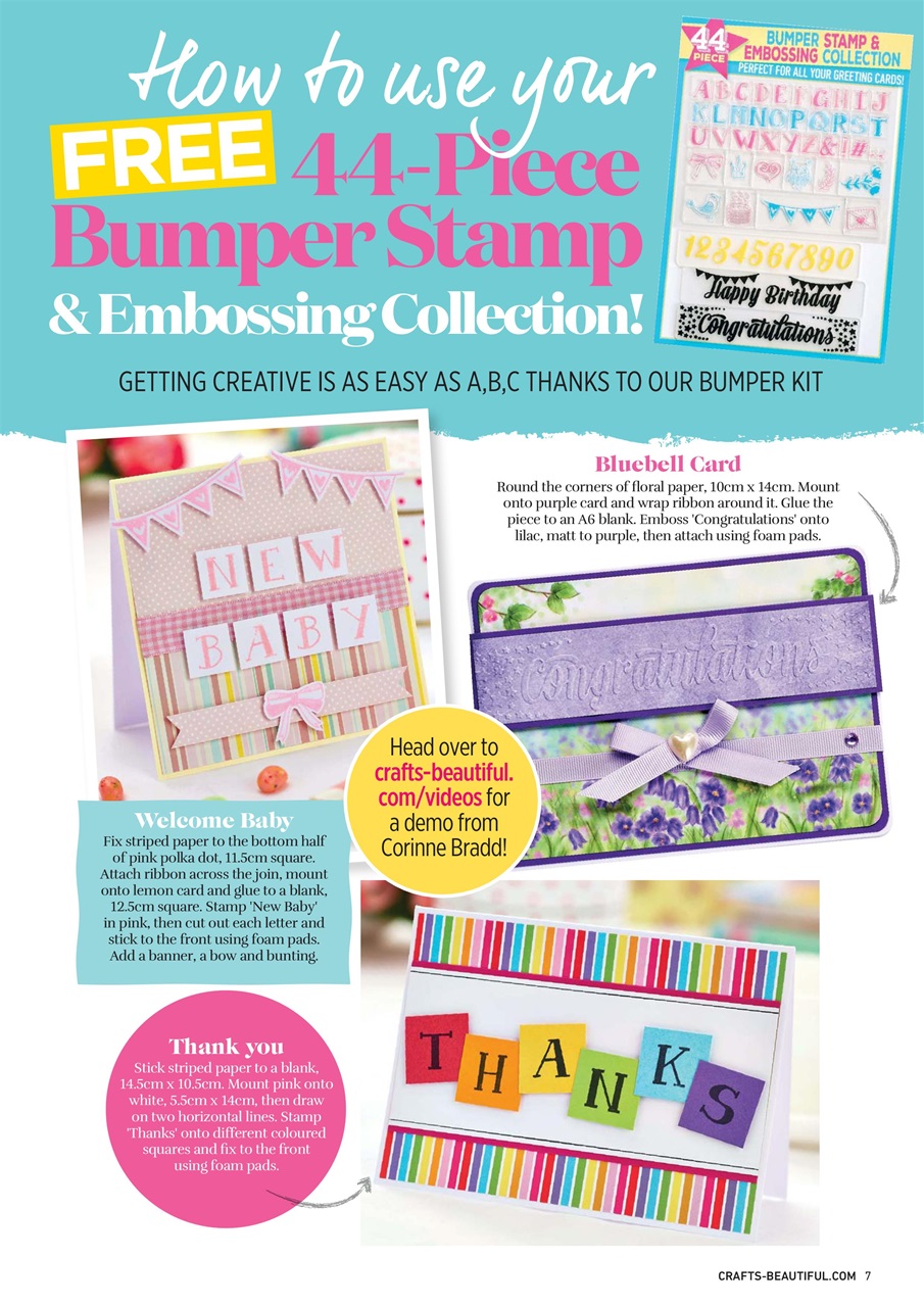 Crafts Beautiful Preview Pages