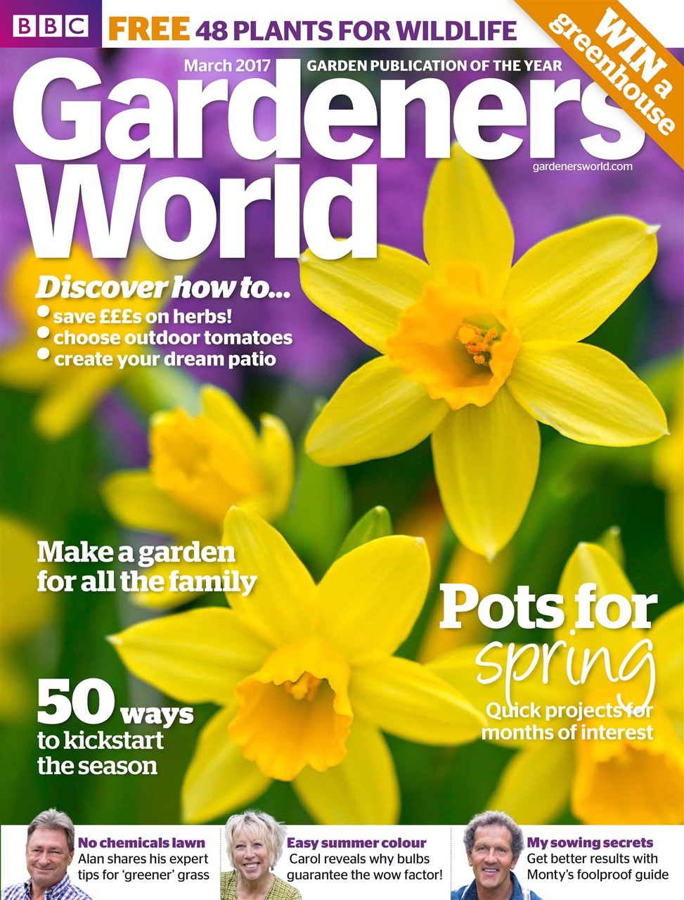 BBC Gardeners’ World Magazine Preview Pages
