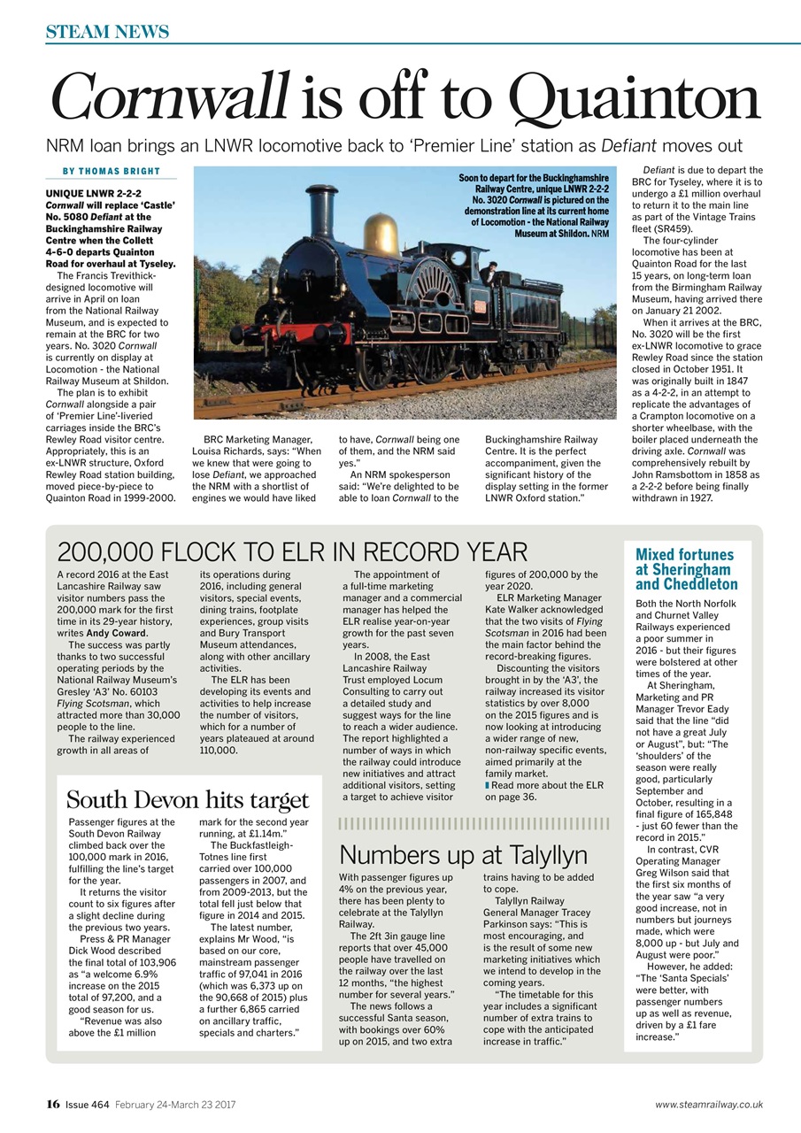 Steam Railway Preview Pages