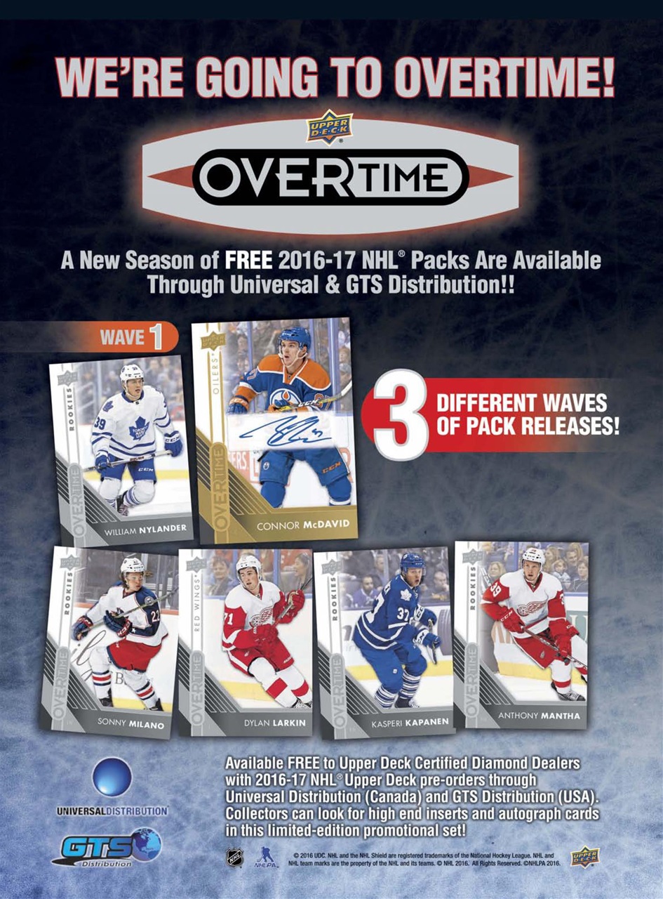 Beckett Hockey Magazine Preview Pages