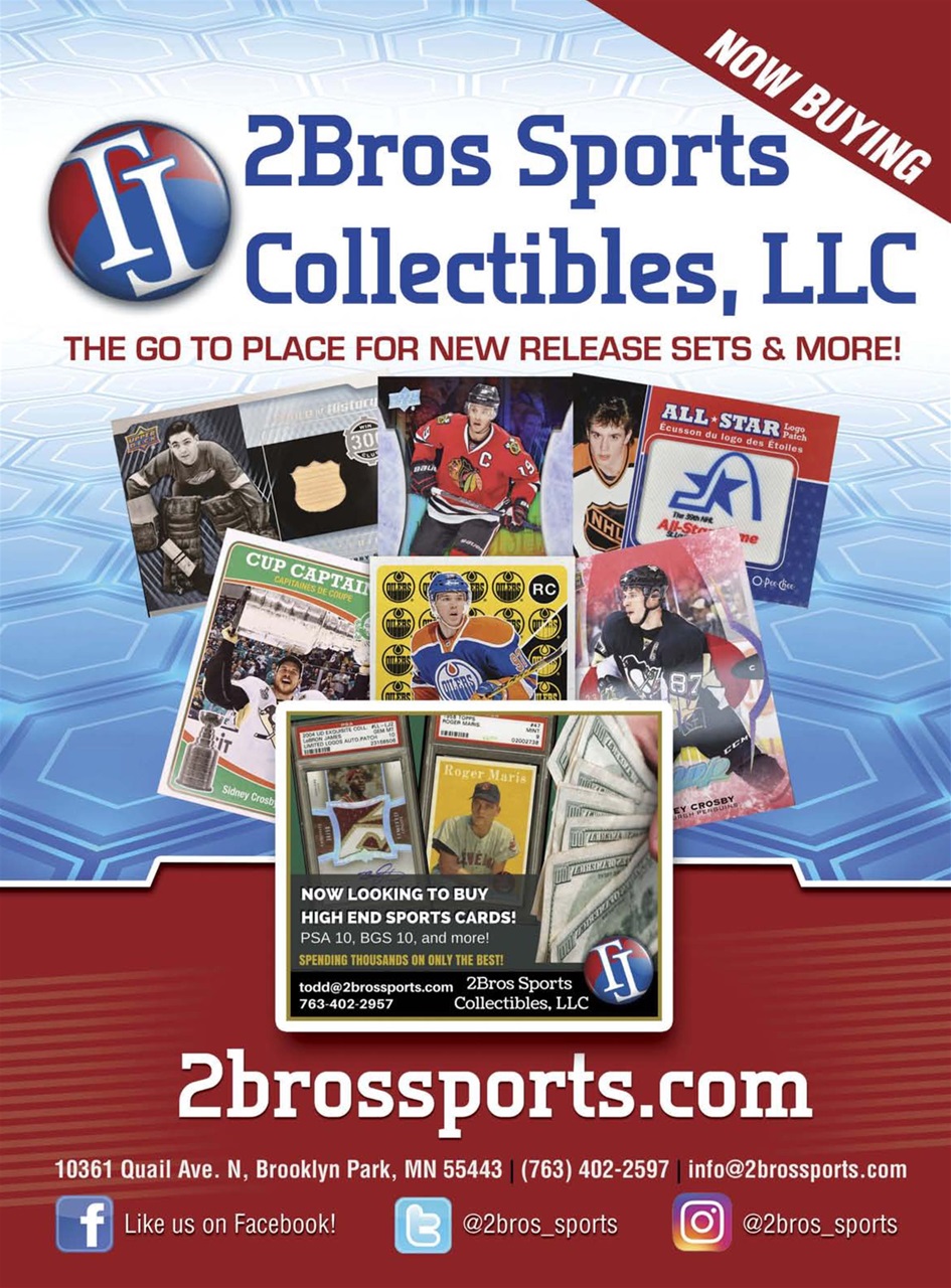 Beckett Hockey Magazine Preview Pages