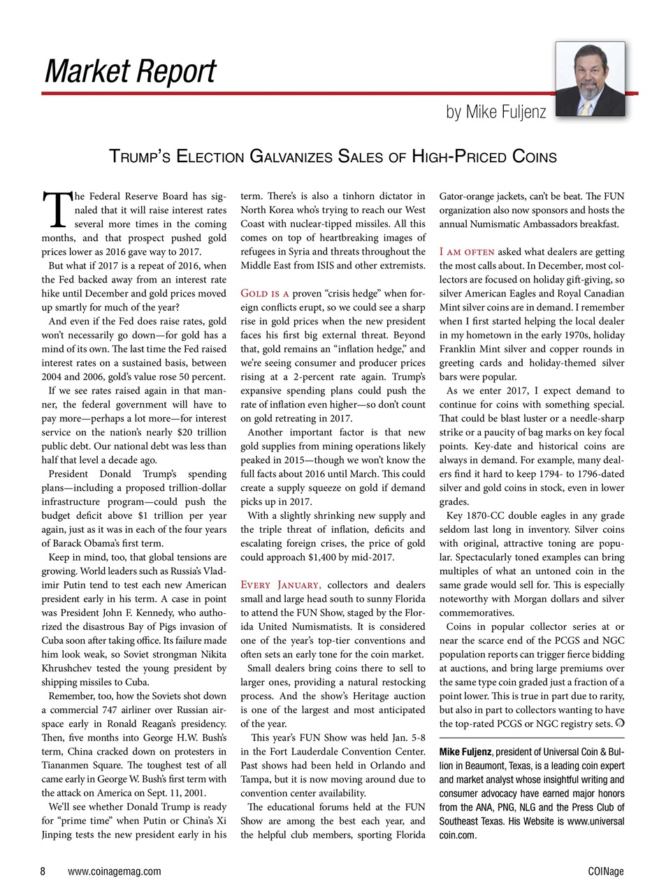 COINage Magazine Preview Pages