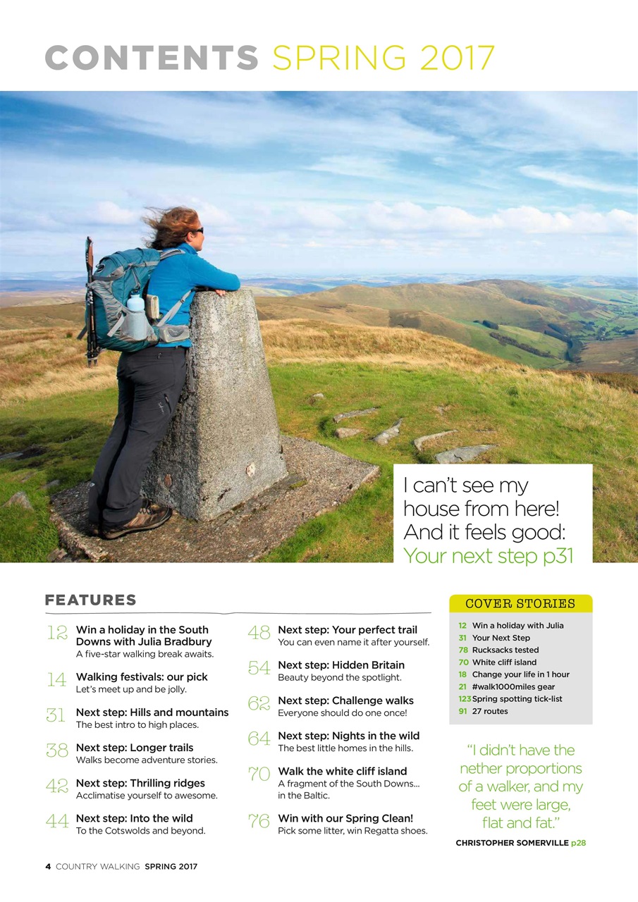 Country Walking Preview Pages