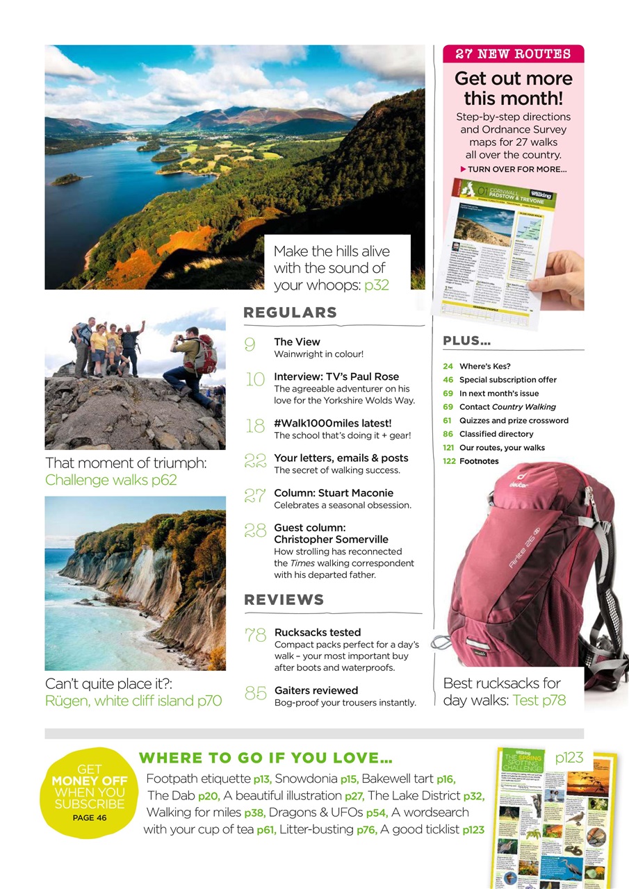 Country Walking Preview Pages