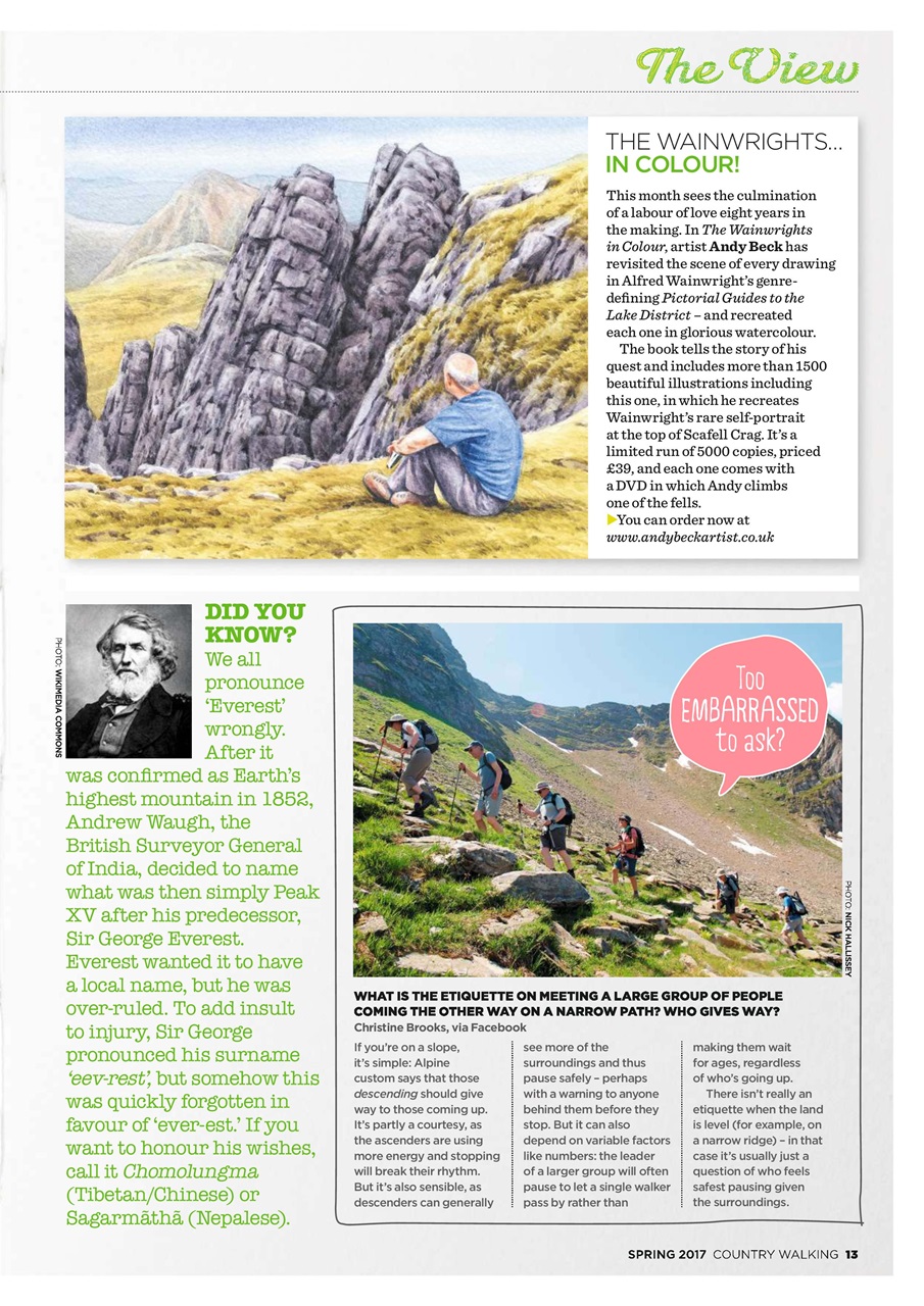 Country Walking Preview Pages