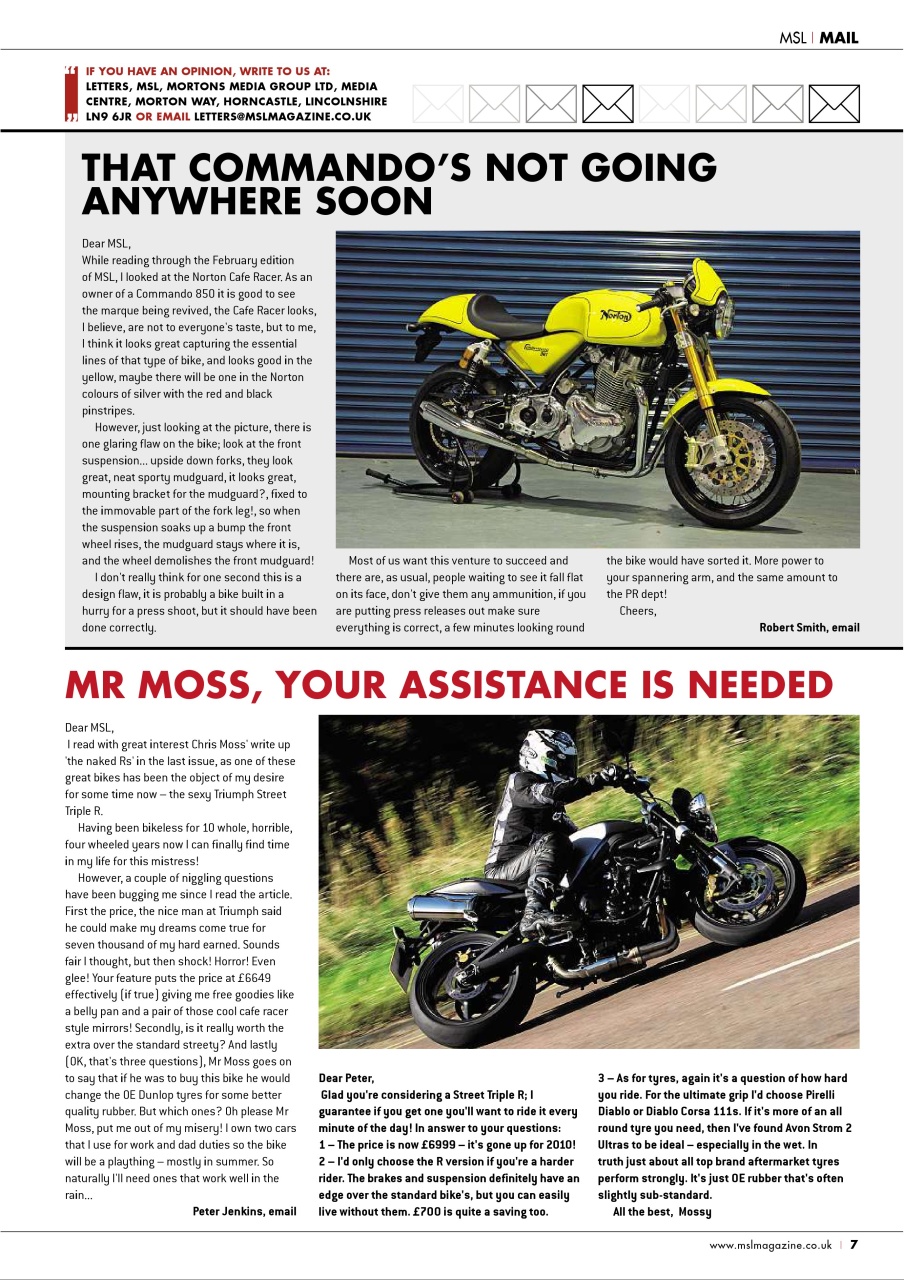 Motorcycle Sport & Leisure Preview Pages