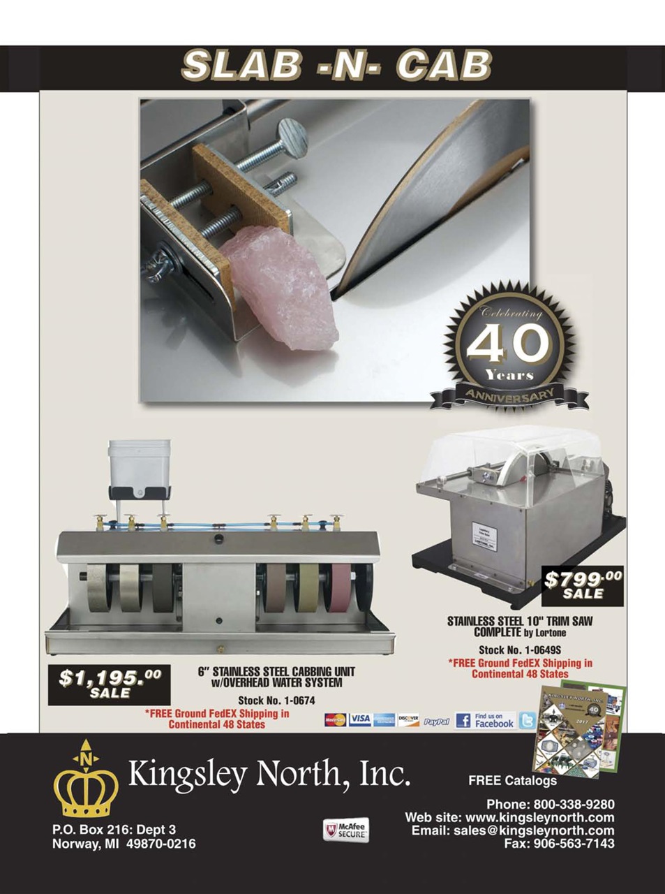 Rock&Gem Magazine Preview Pages