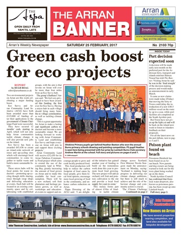 Arran Banner issue 25th February 2017