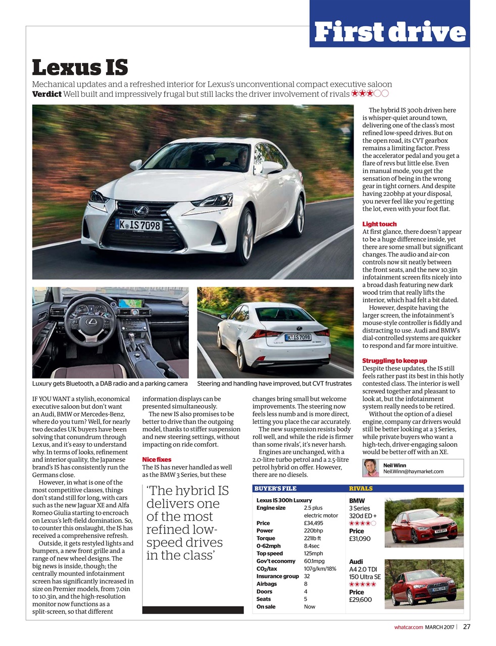 What Car? Preview Pages