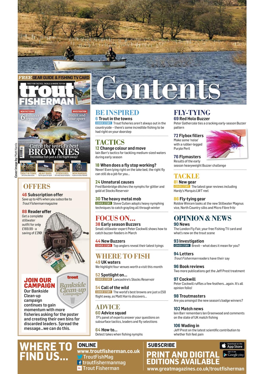 Trout Fisherman Preview Pages