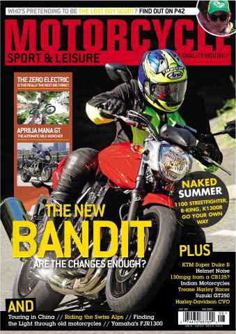 Motorcycle Sport & Leisure issue August 2009
