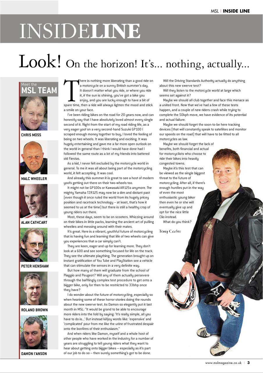 Motorcycle Sport & Leisure Preview Pages