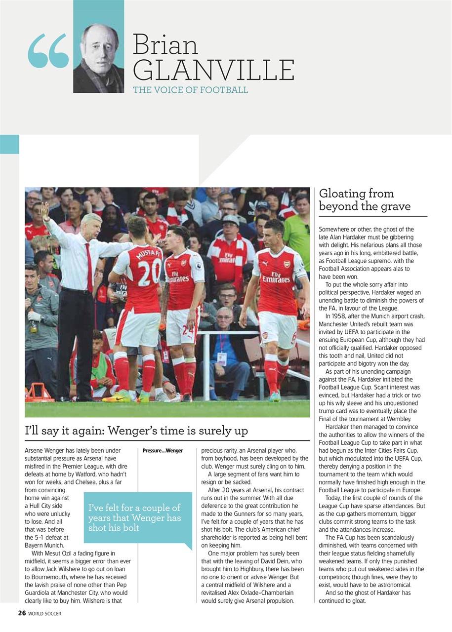 World Soccer Preview Pages