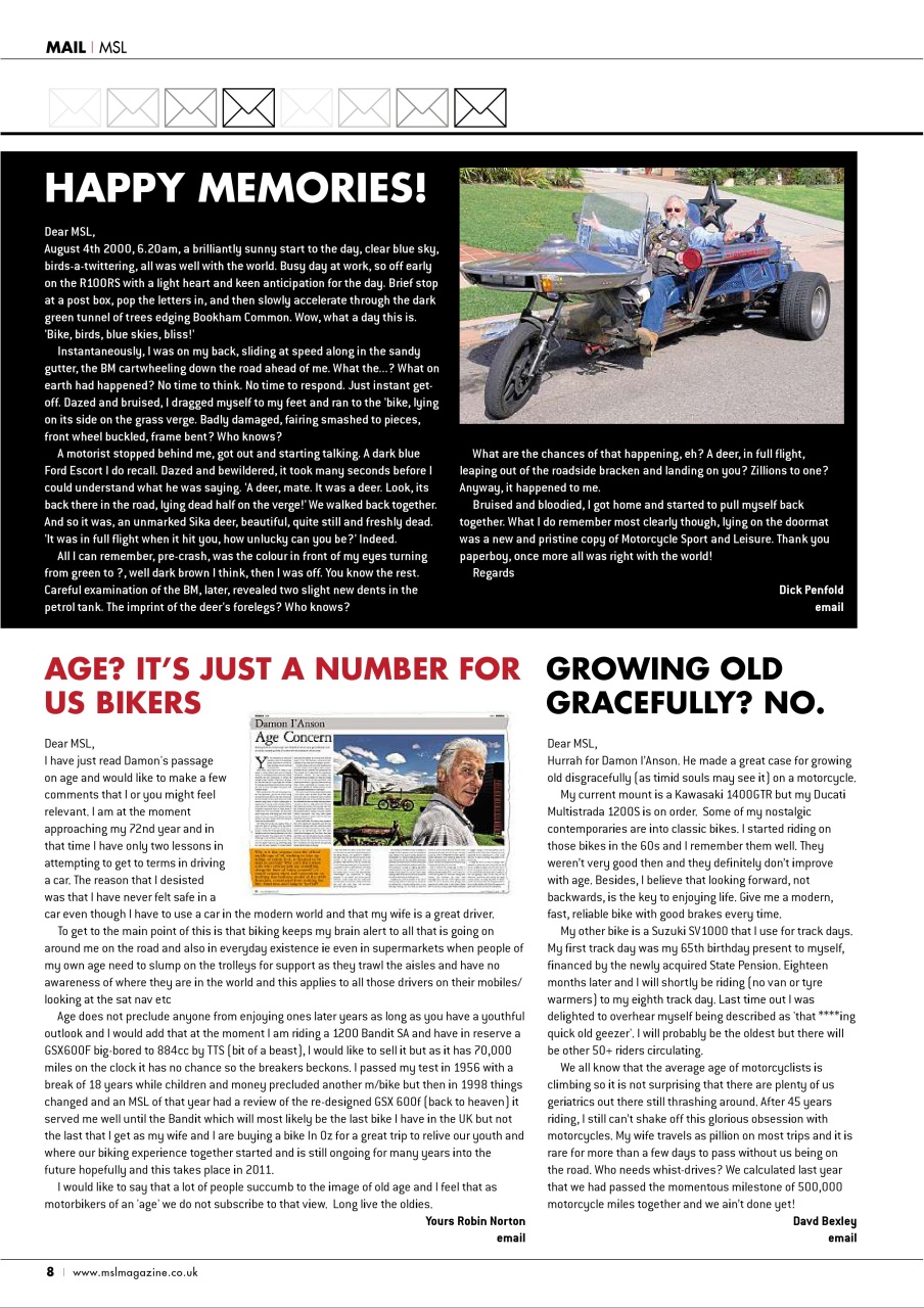 Motorcycle Sport & Leisure Preview Pages