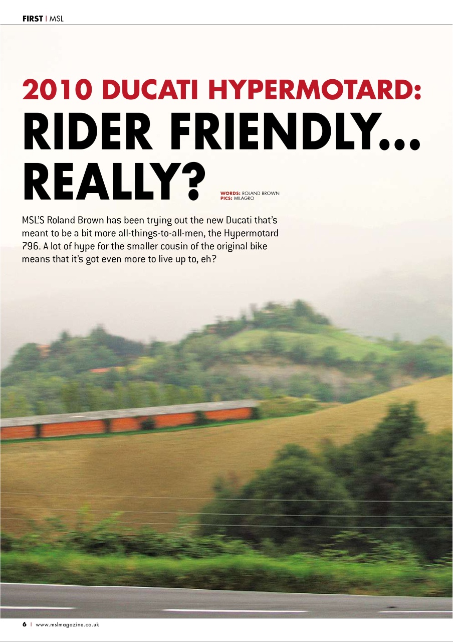 Motorcycle Sport & Leisure Preview Pages