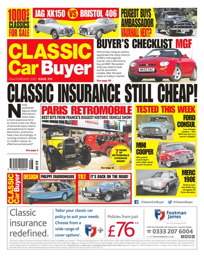 Classic Car Buyer issue 