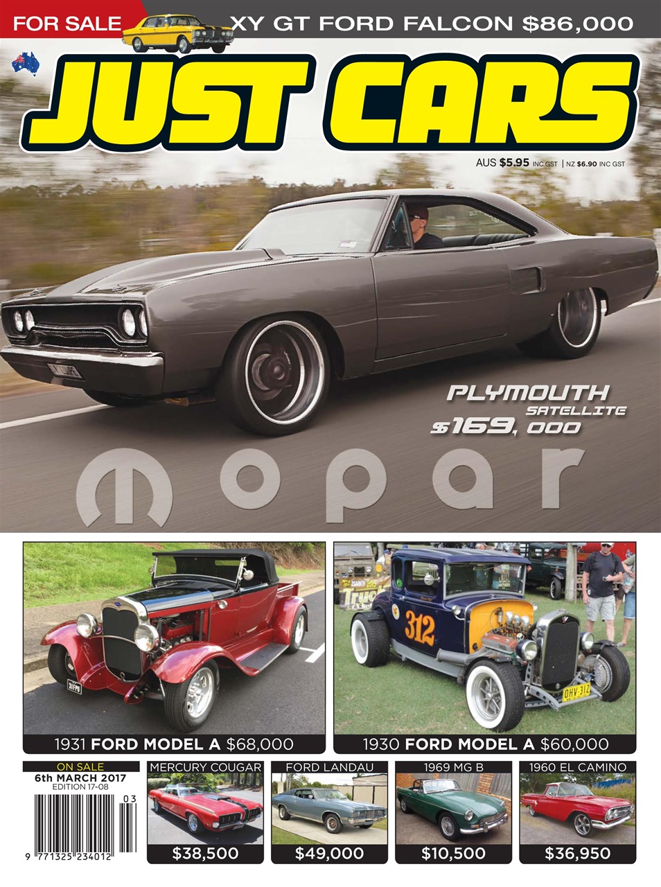 JUST CARS Preview Pages