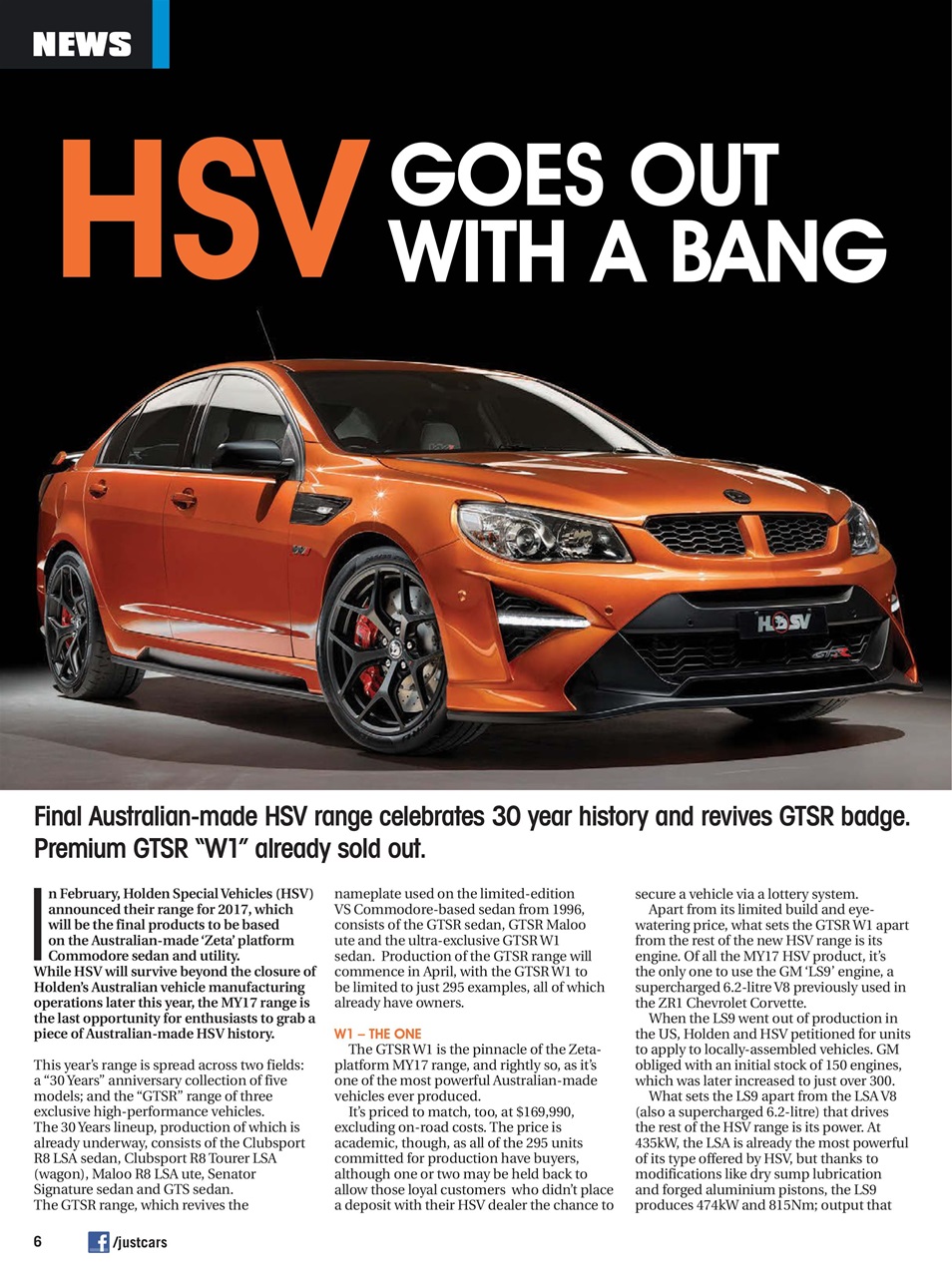 JUST CARS Preview Pages