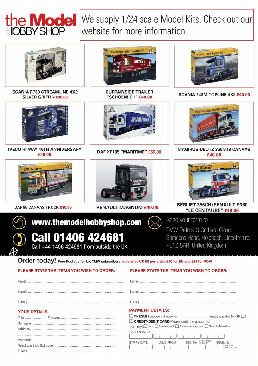 Model Car Truck Motorcycles World Preview Pages