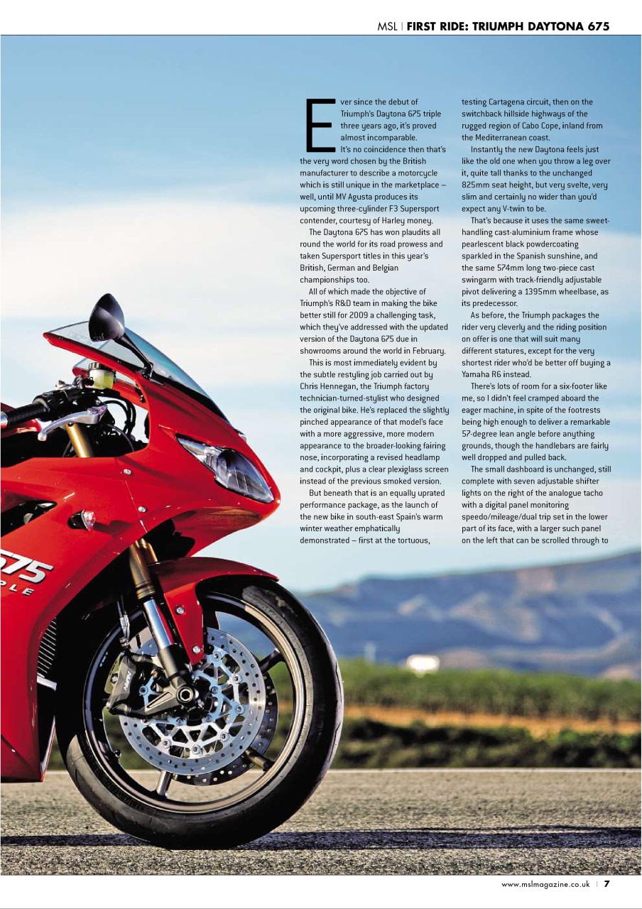 Motorcycle Sport & Leisure Preview Pages