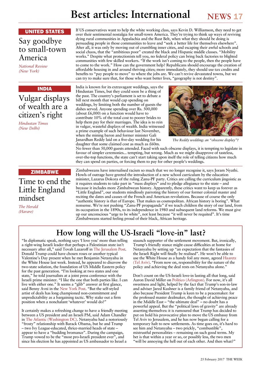 The Week Preview Pages