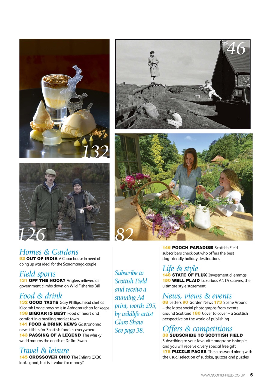 Scottish Field Preview Pages