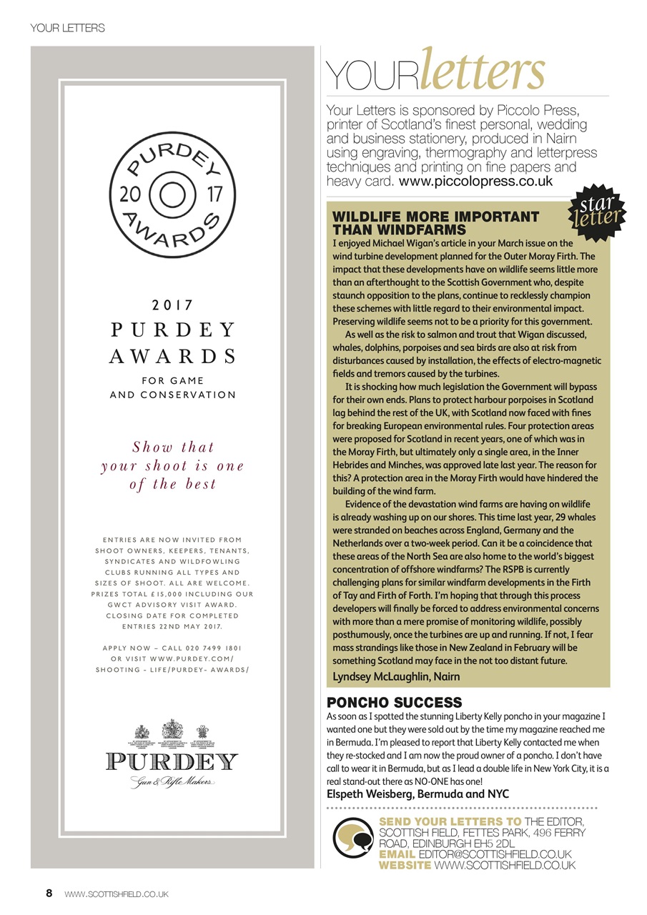 Scottish Field Preview Pages