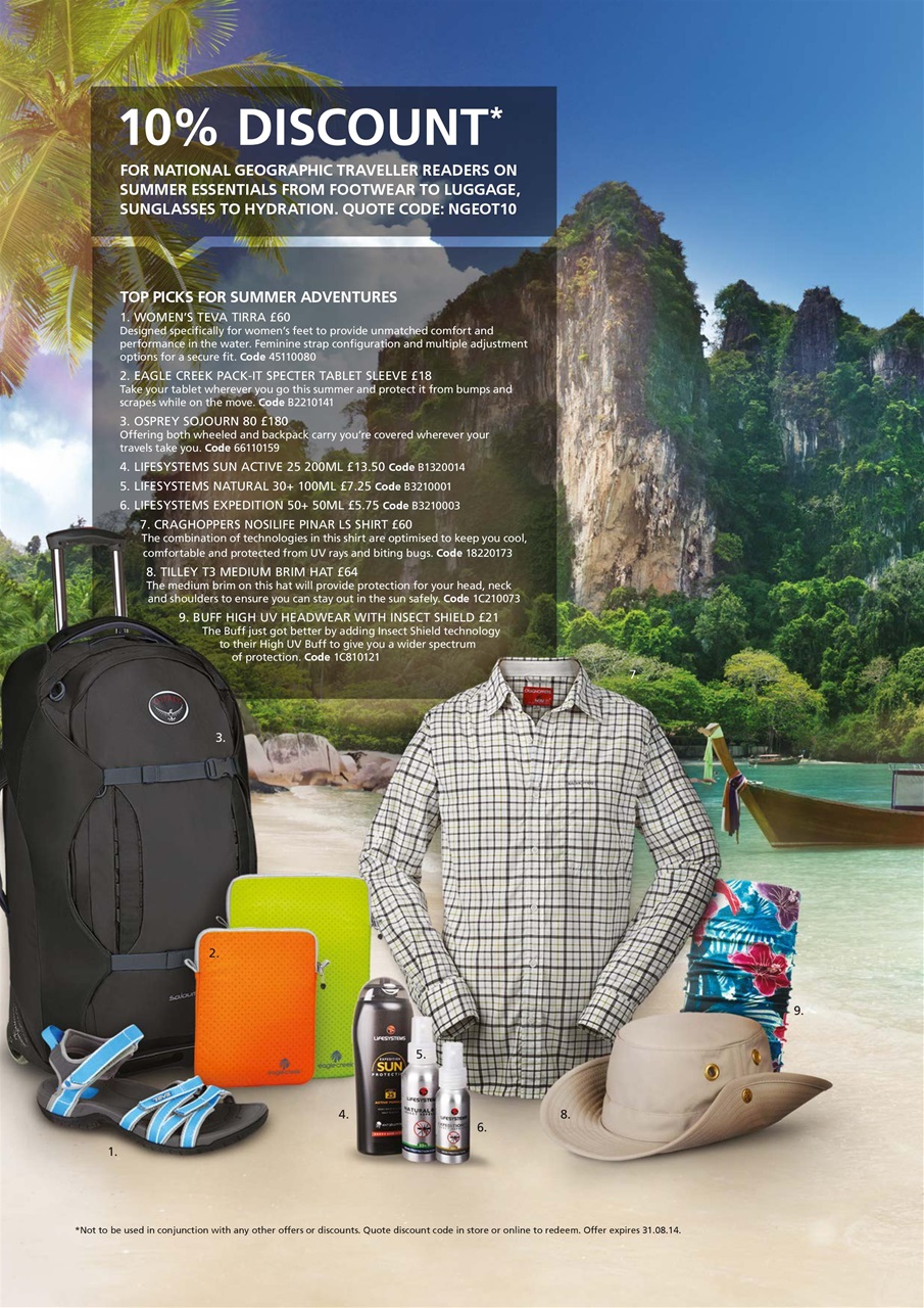 National Geographic Traveller UK Preview Pages