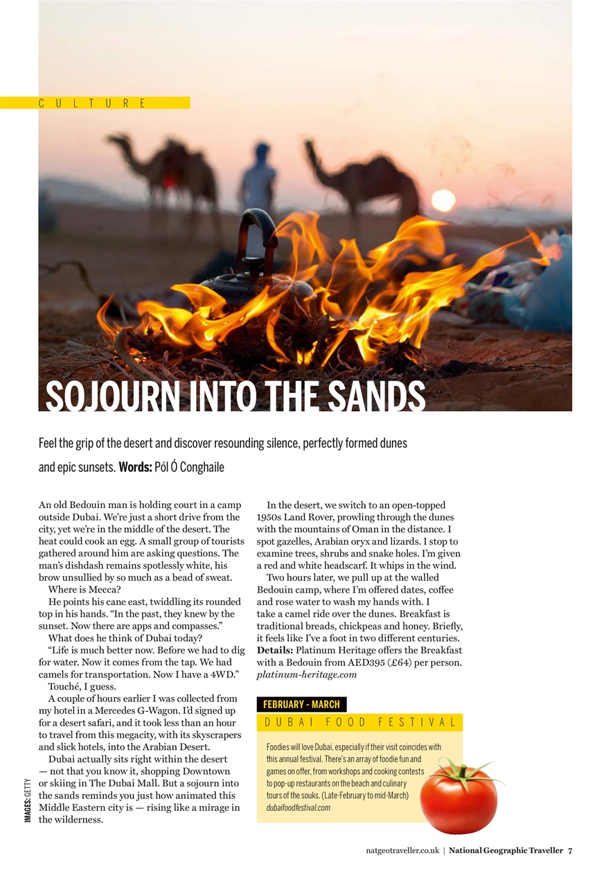 National Geographic Traveller UK Preview Pages