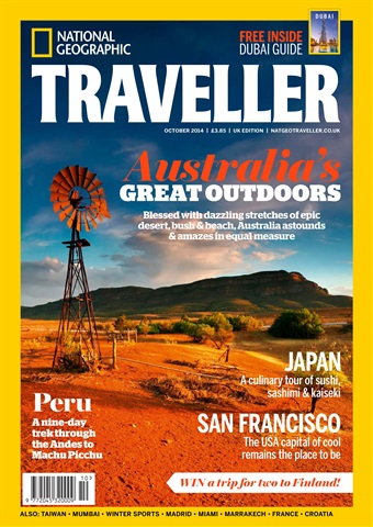 National Geographic Traveller UK issue October 2014