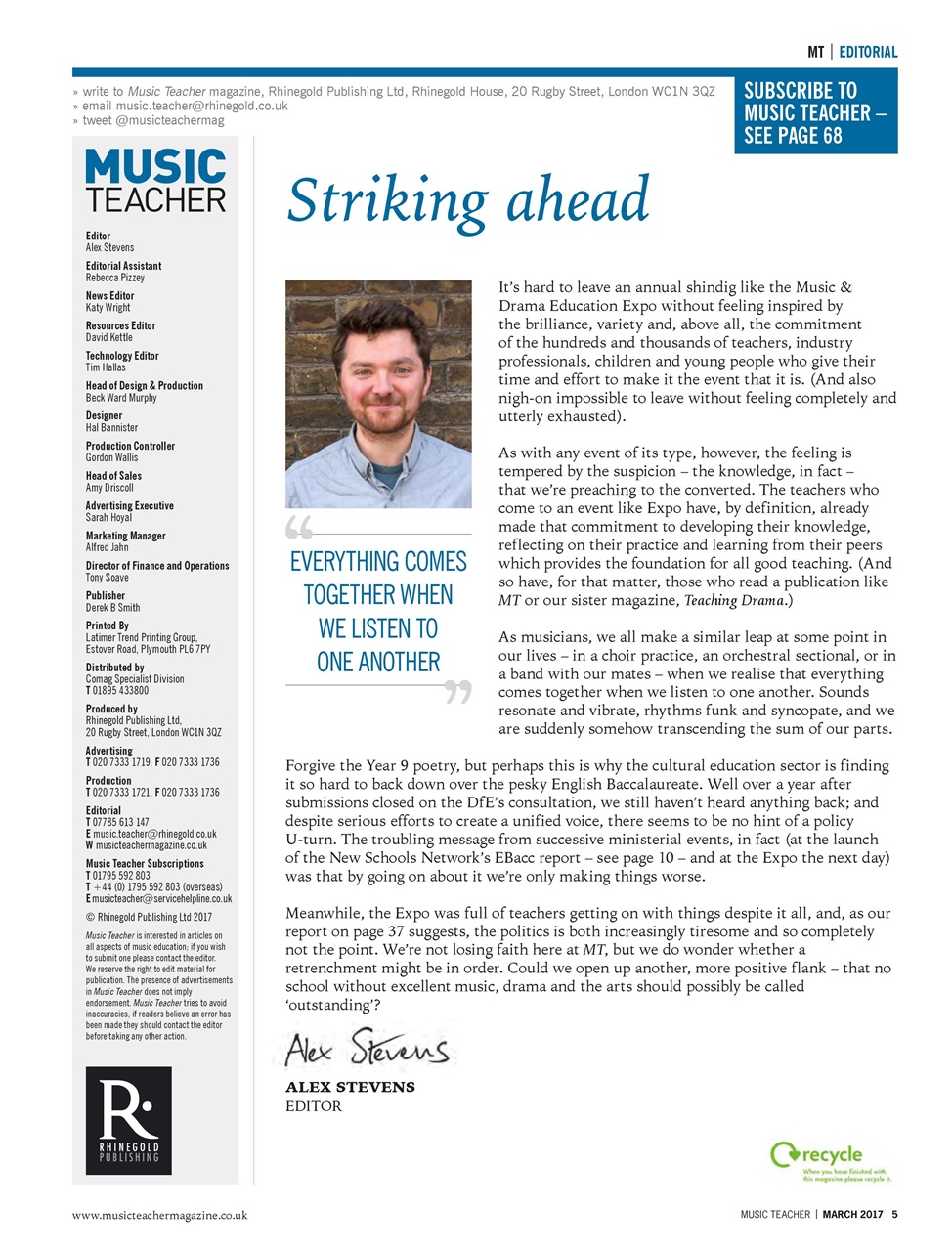 Music Teacher Preview Pages