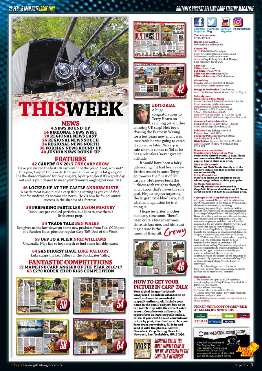 Carp-Talk Preview Pages