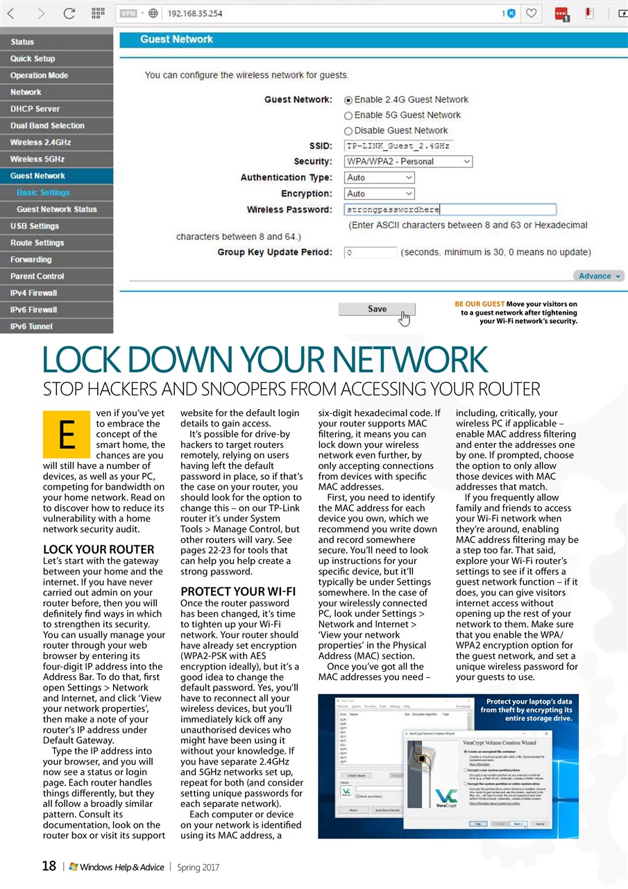 Windows Help & Advice Preview Pages