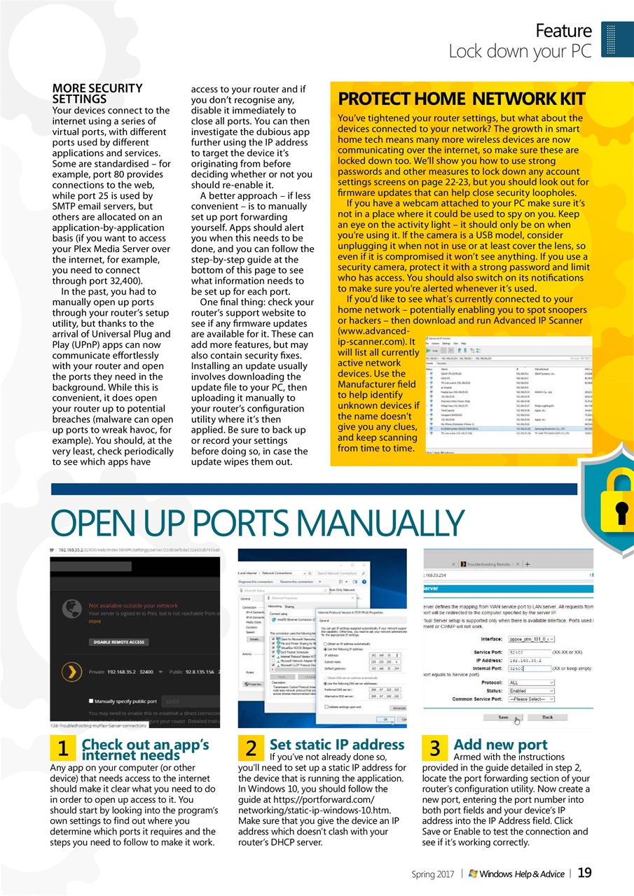 Windows Help & Advice Preview Pages