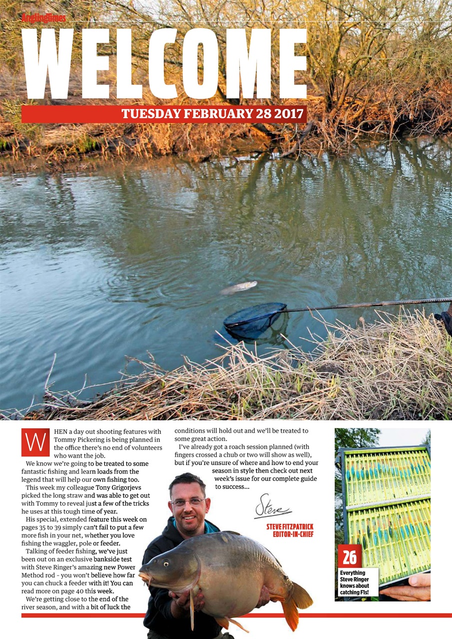 Angling Times Preview Pages