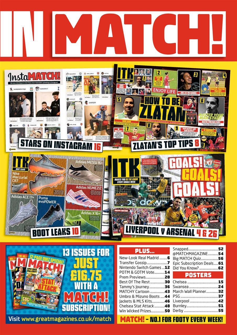 Match Preview Pages