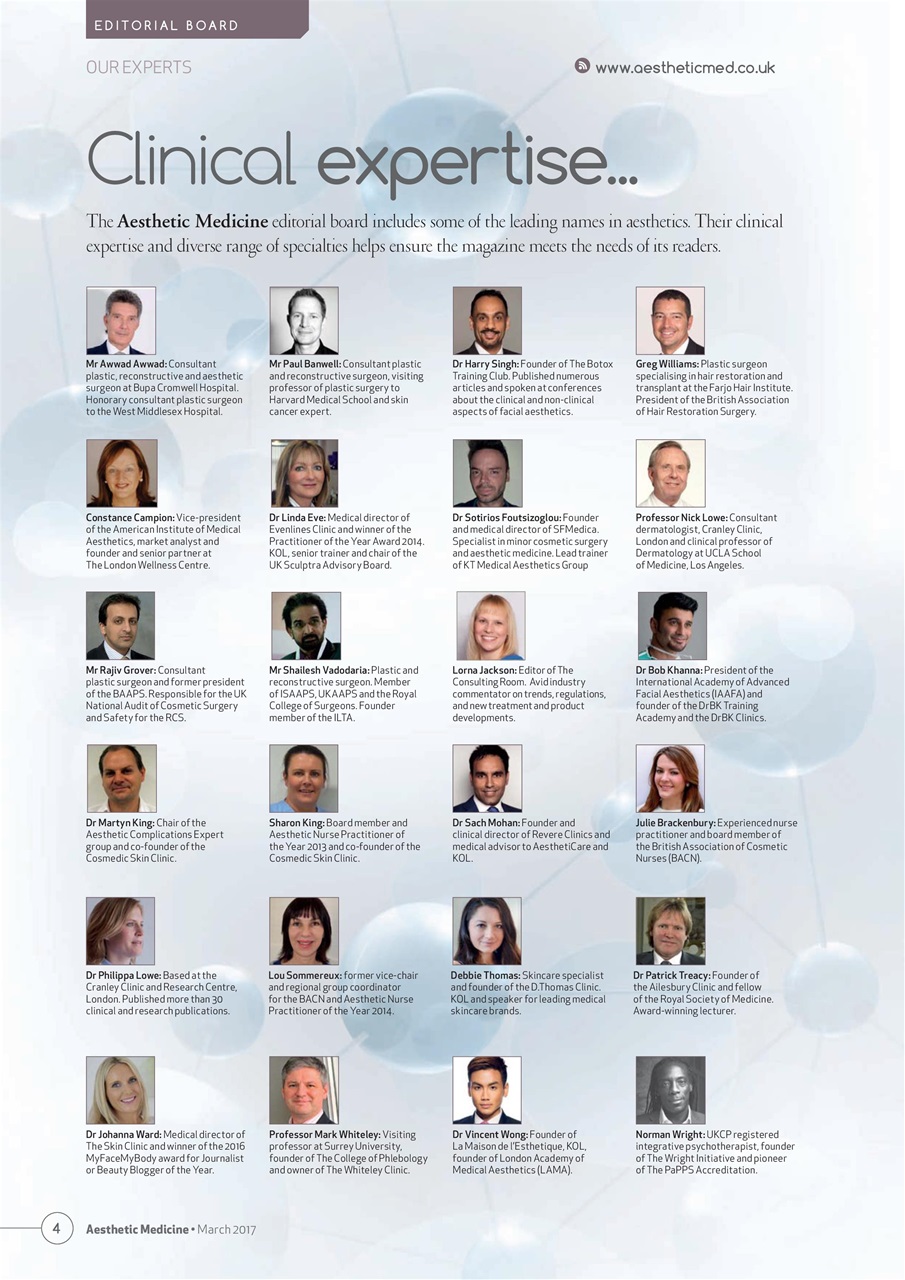 Aesthetic Medicine Preview Pages