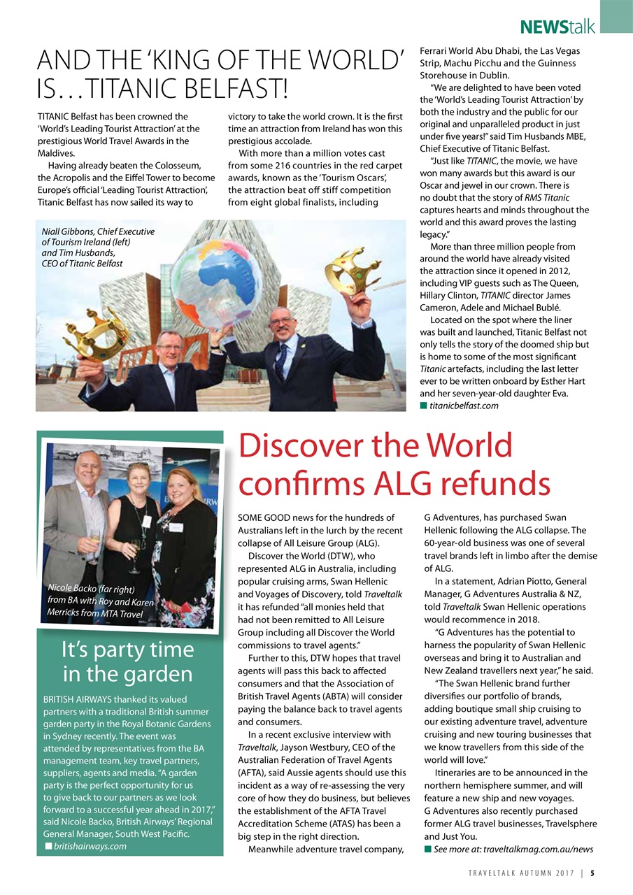 Traveltalk Preview Pages