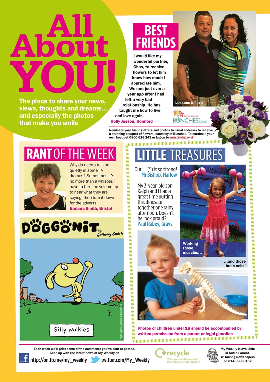 My Weekly Preview Pages