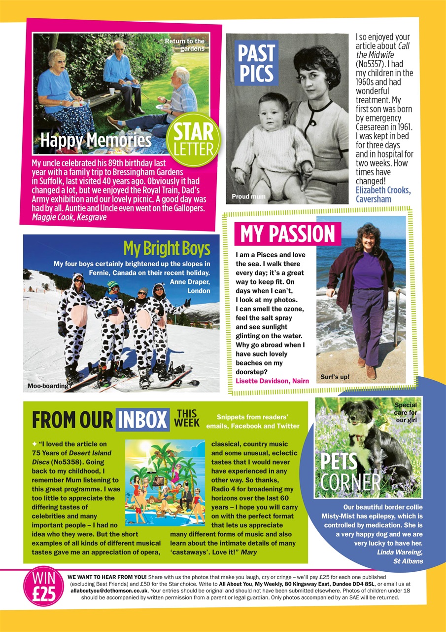 My Weekly Preview Pages