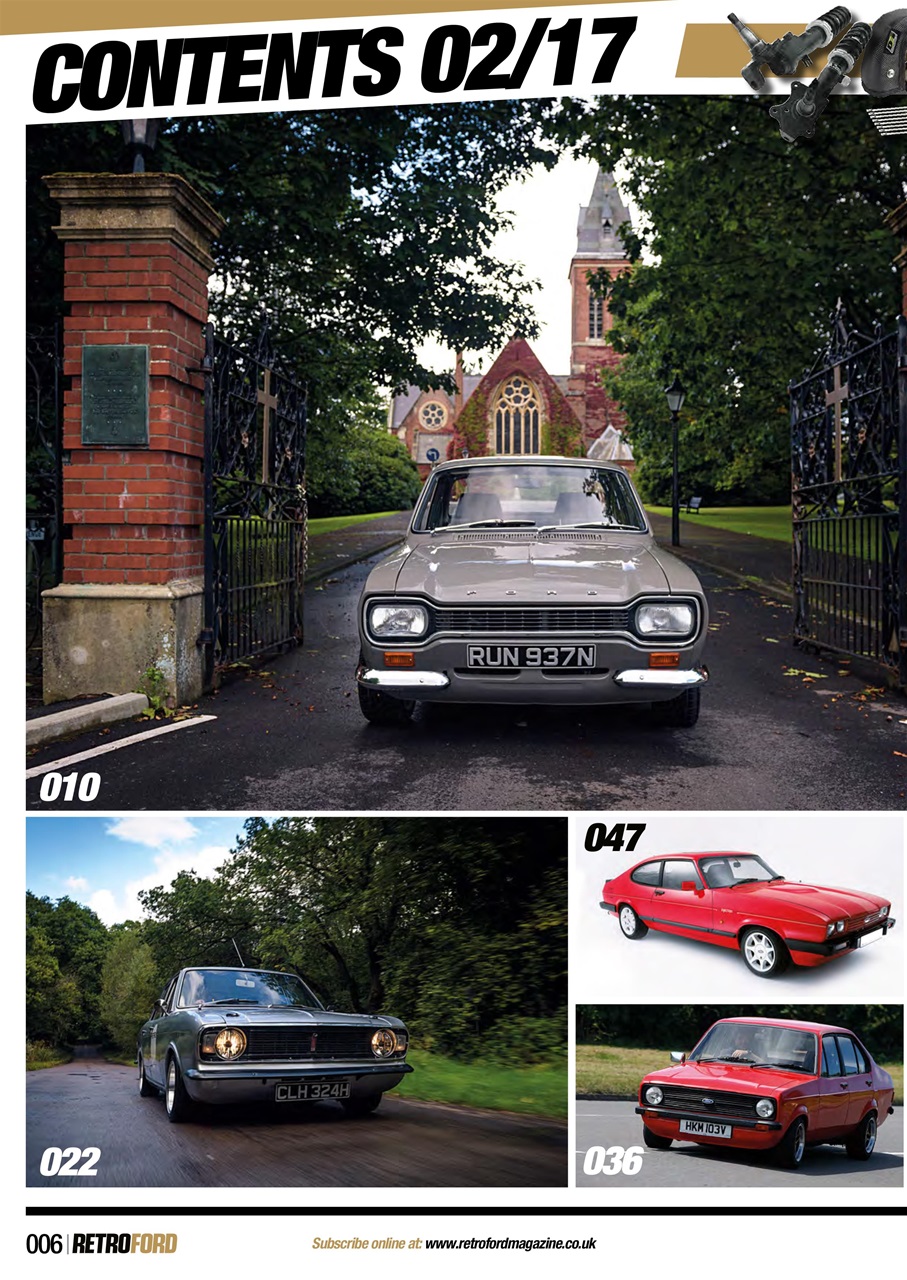 Retro Ford Preview Pages