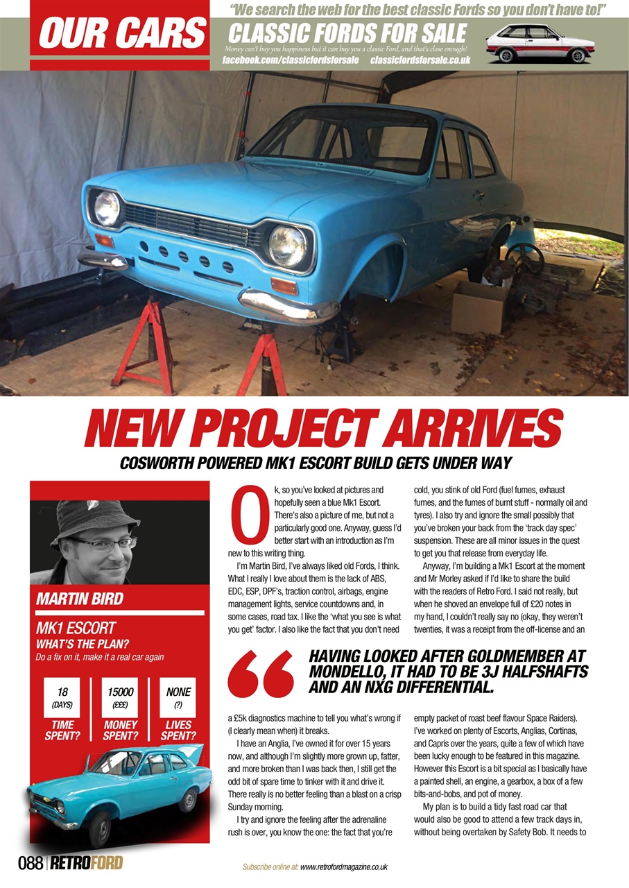 Retro Ford Preview Pages