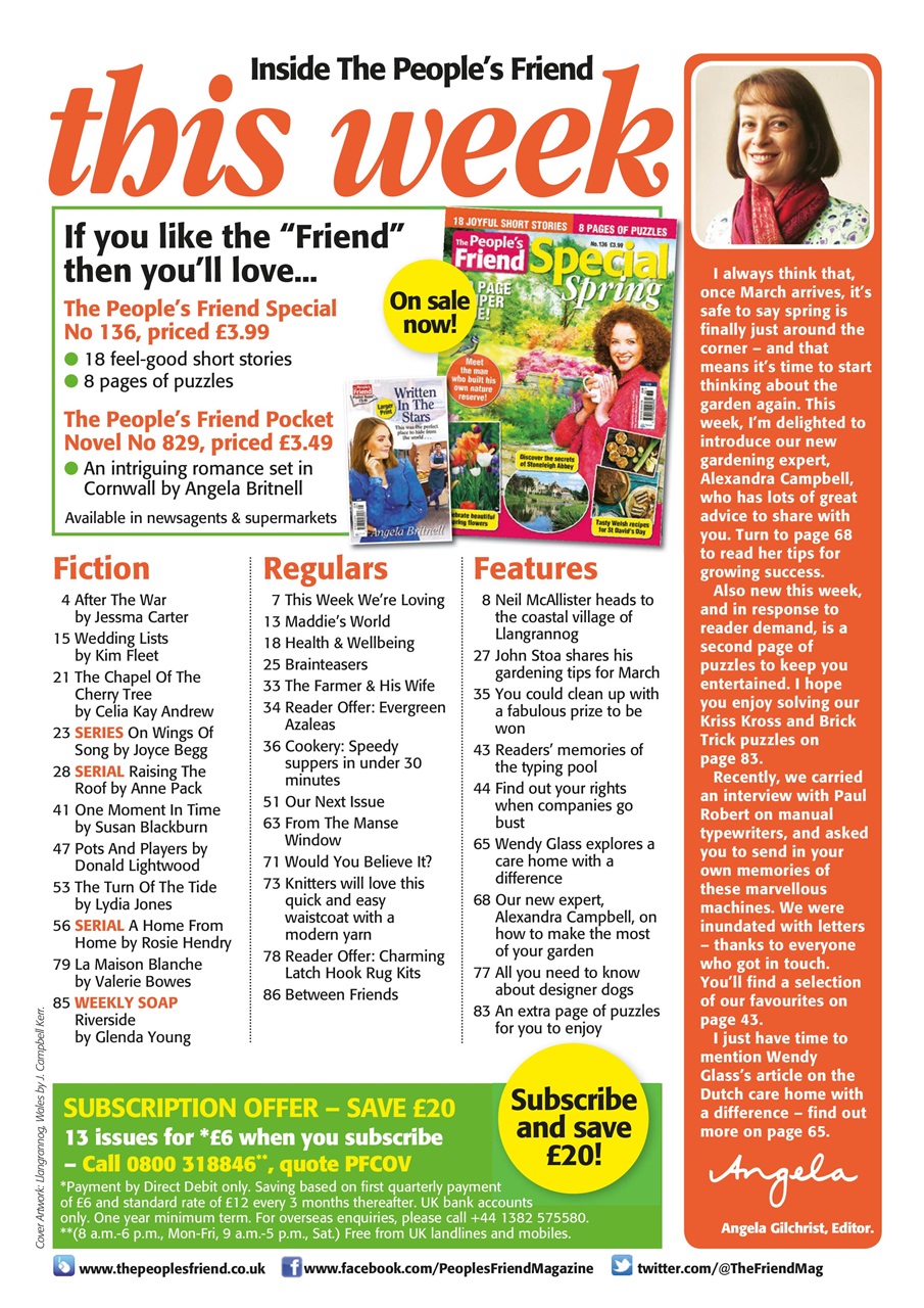 The People’s Friend Preview Pages