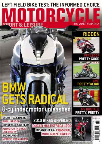 Motorcycle Sport & Leisure issue January 2010