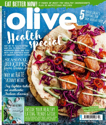 Olive Magazine issue March  2017