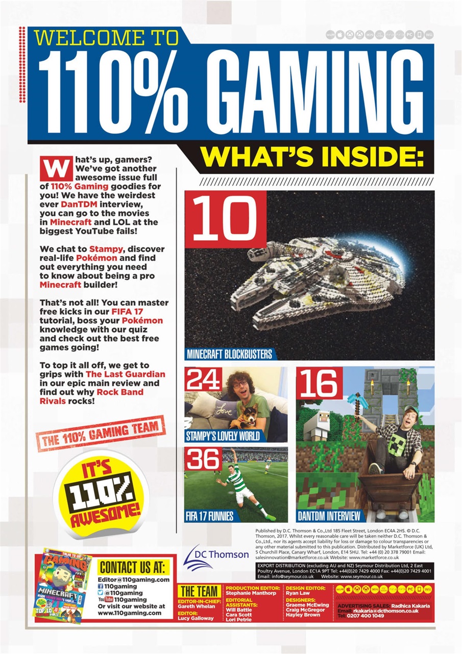 110% Gaming Preview Pages