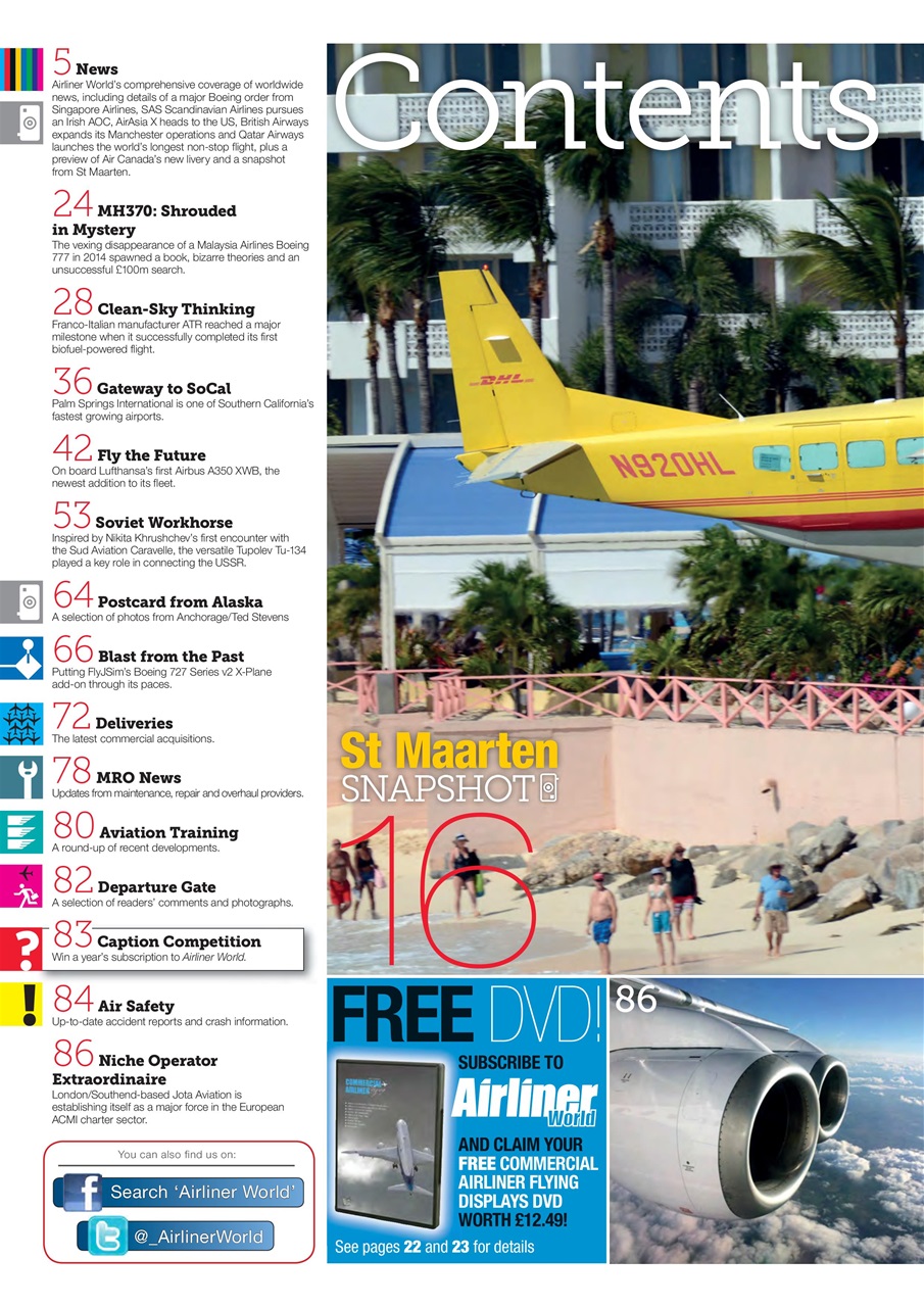 Airliner World Preview Pages