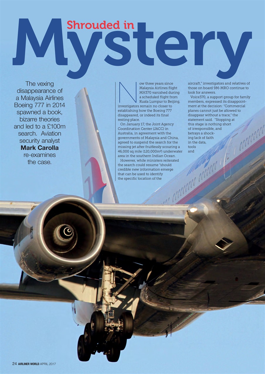 Airliner World Preview Pages