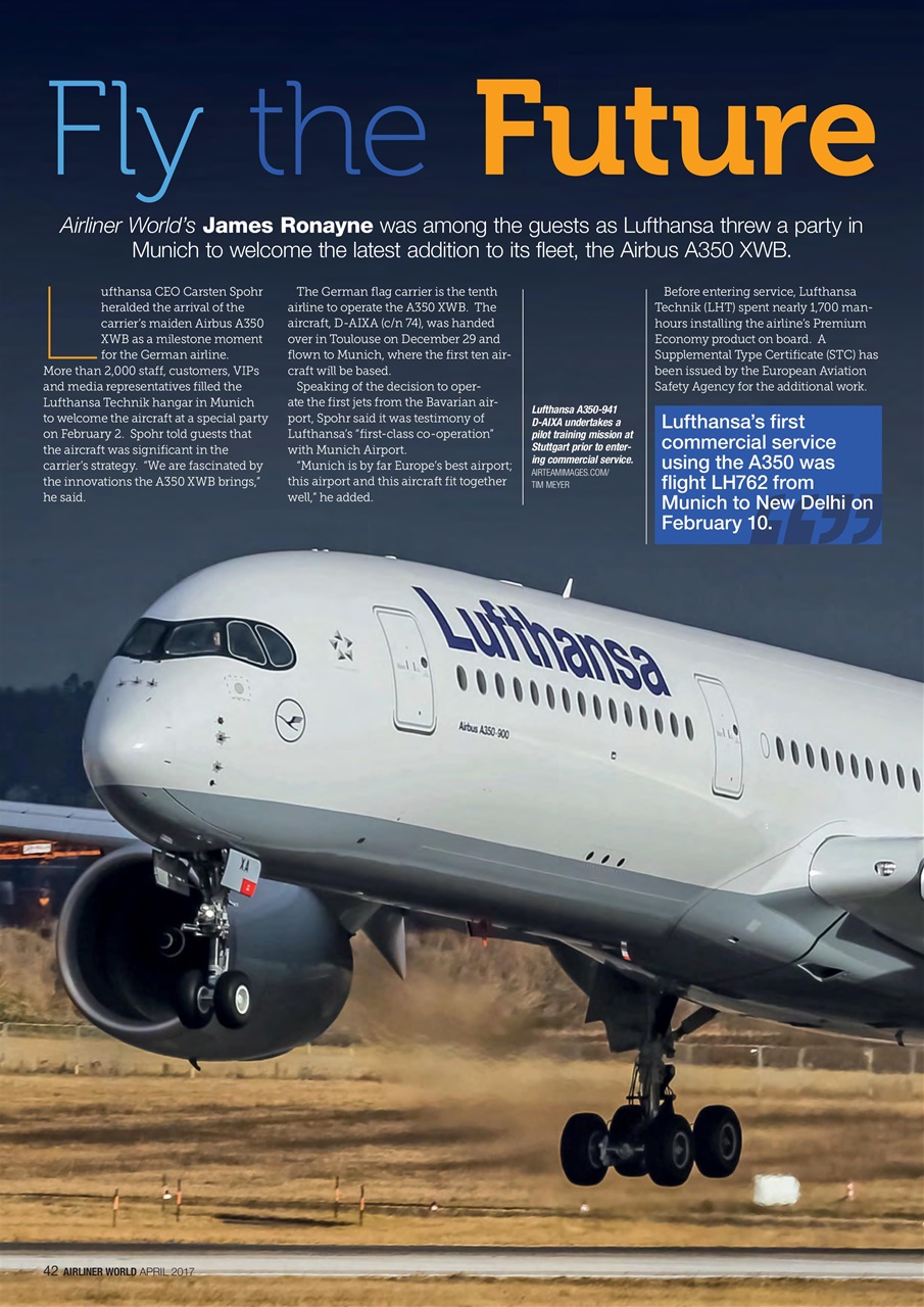 Airliner World Preview Pages